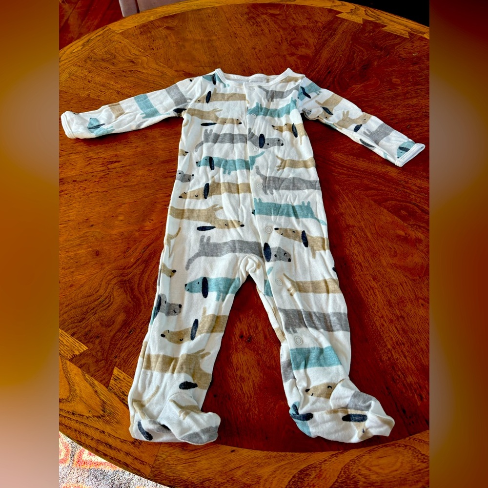 Carter’s 9mo Dachshund Footed Pajamas